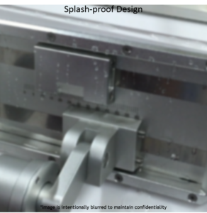 mechanical design, mechanisms design, splash proof design, water proof design